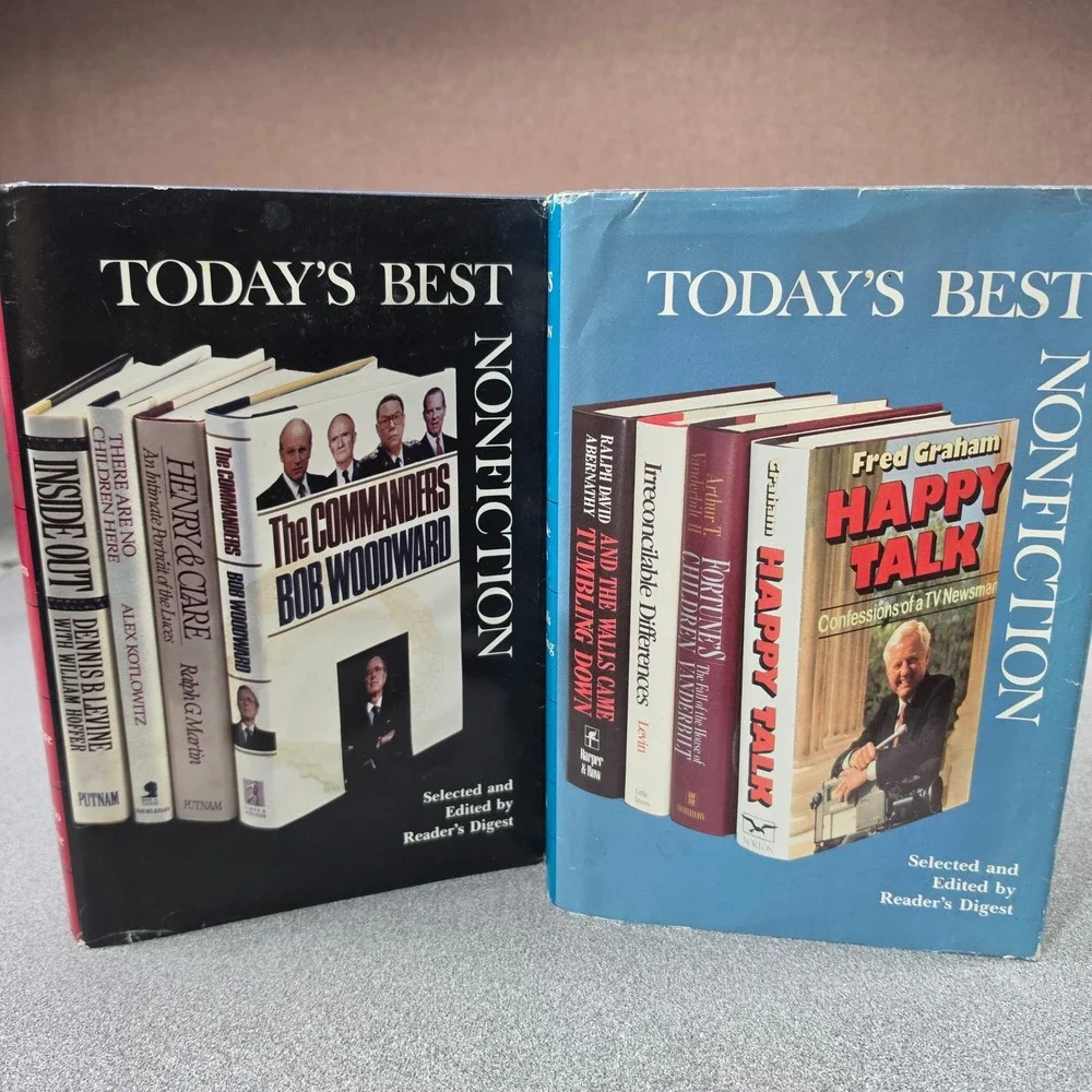Reader's Digest Today's Best Nonfiction Set of 2‎ Hardcover Books